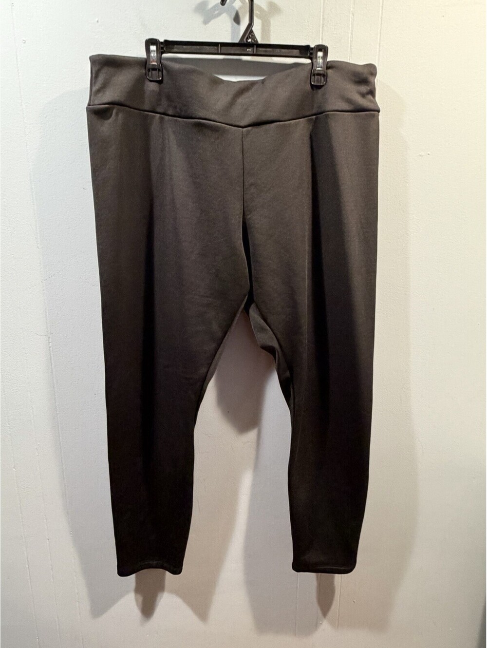 Womens SHEIN Curve Warm Leggings Size 4XL Black